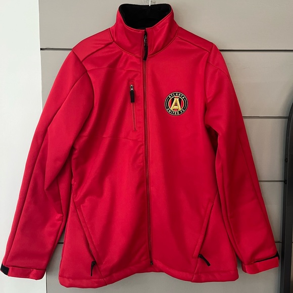 Atlanta United FC‎ Antigua Womens Links 2 Golf Jacket size M EUC MLS soccer gear - Picture 1 of 11